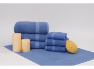 24" x 50" 10.5 lb. Porcelain Blue Dependability™ Bath Towel